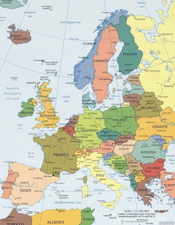 Map of Europe