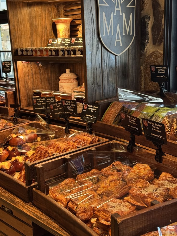 Bakery Display Case Pastries