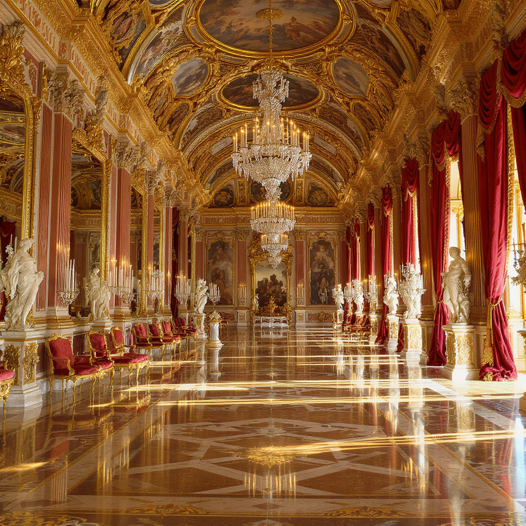 Ornate Palace Ballroom