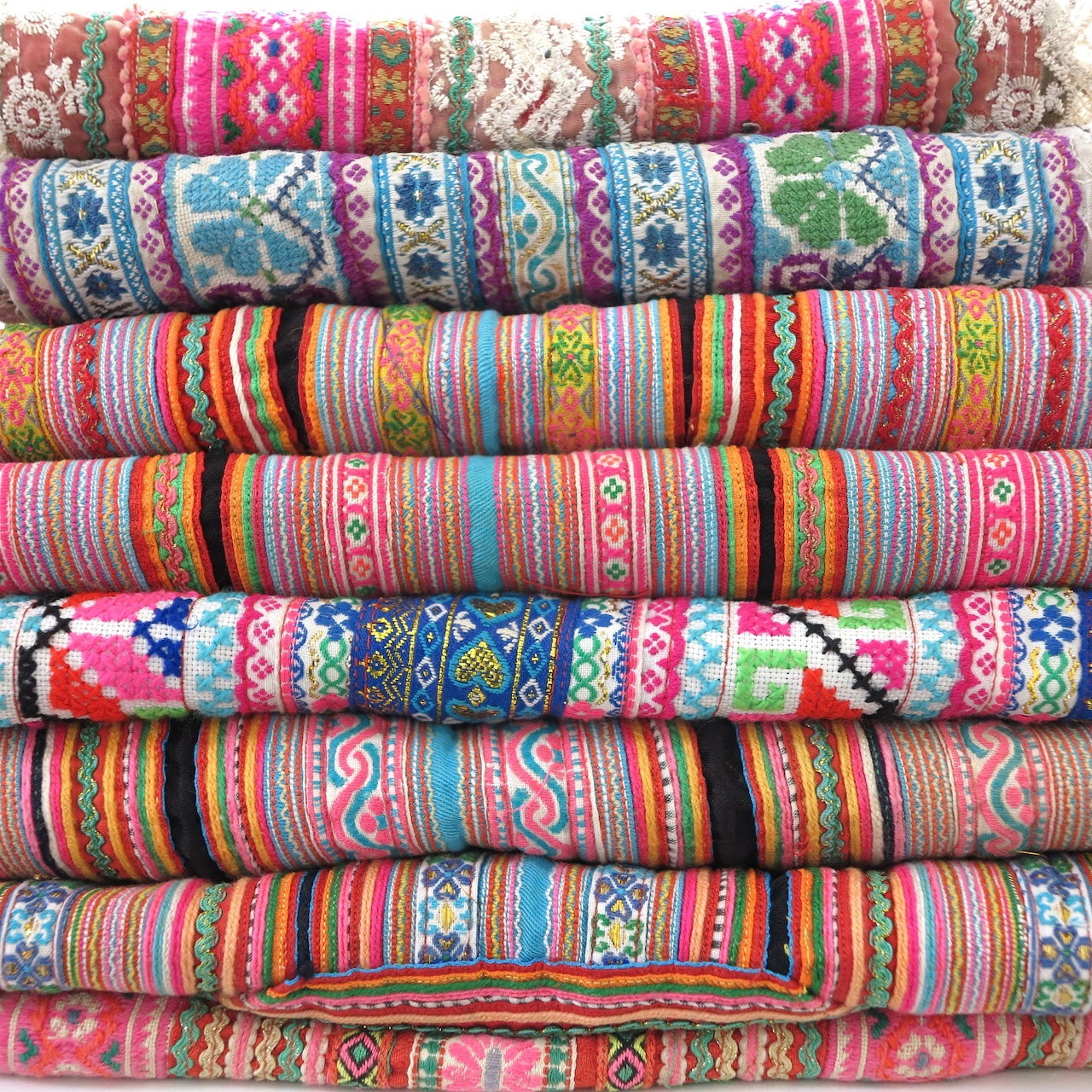 Colorful Woven Fabrics