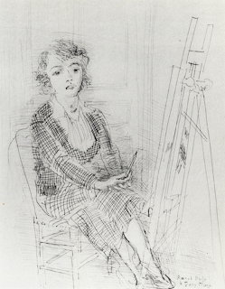 Raoul Dufy Portrait of Suzy Maze
