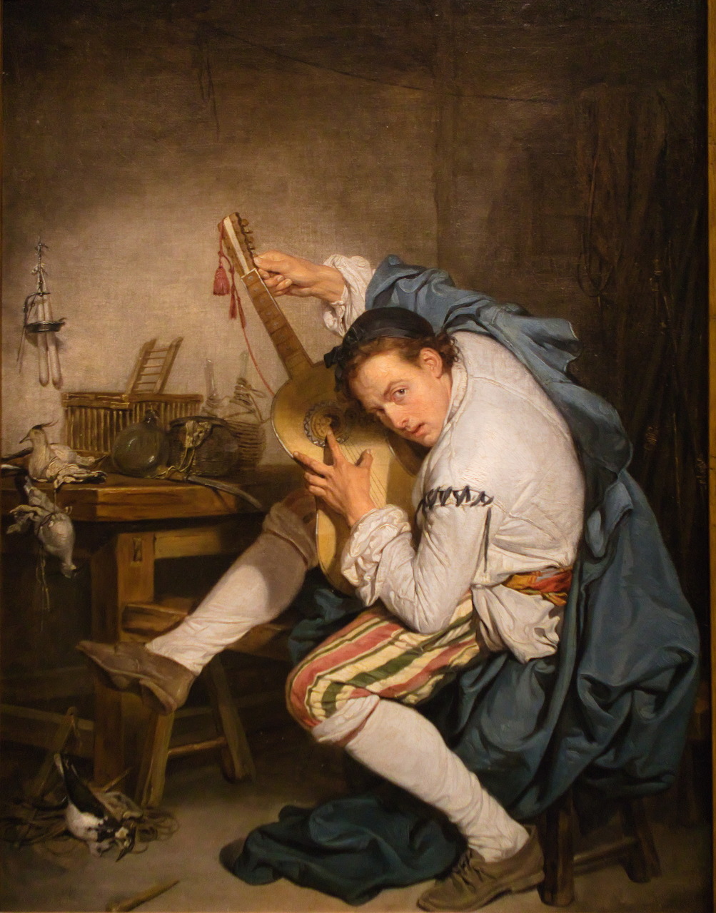 Greuze painting of a child's portrait from the Petit Palais collection