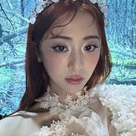 Yunjin Floral Crown Portrait