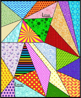 Colorful Geometric Patchwork
