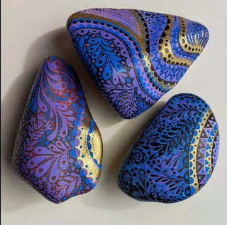 Painted Mandala Rocks