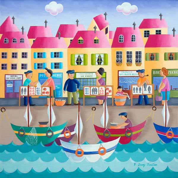 Colorful Harbor Village