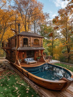 Autumn Boat House Retreat