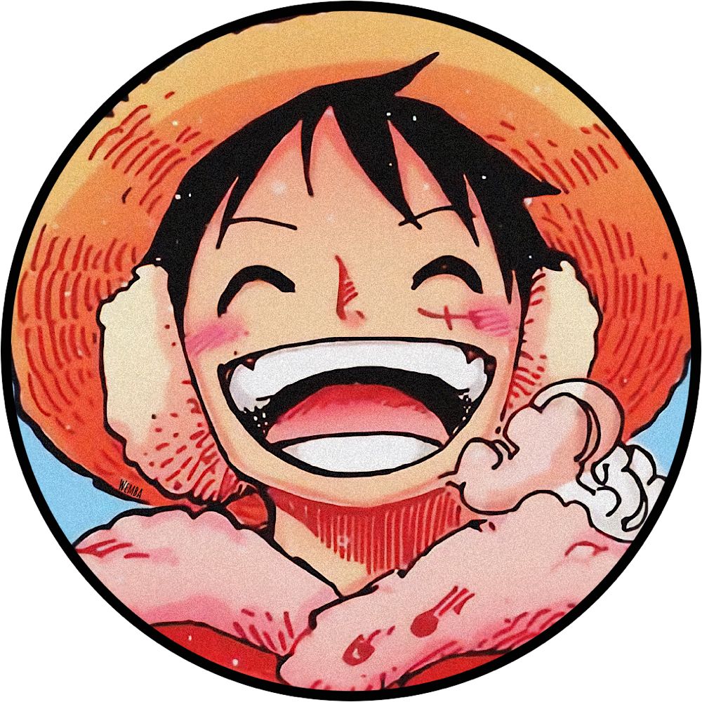 Luffy Laughing Portrait