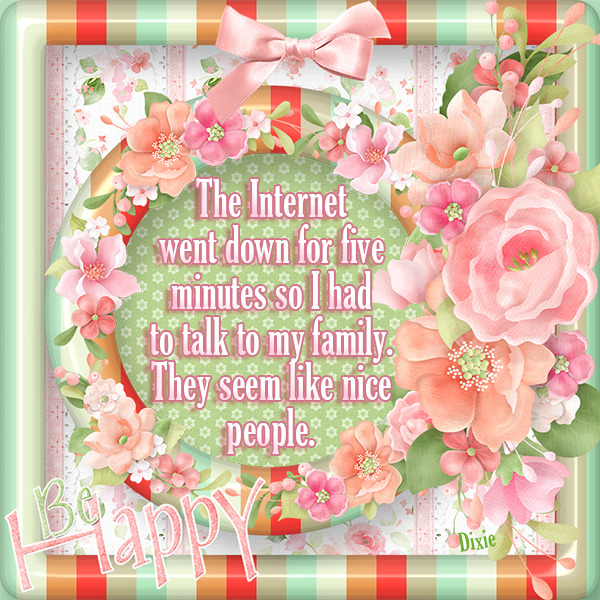 Floral Quote Magnet