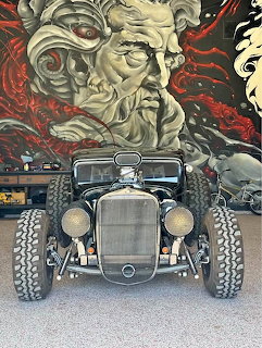 1932 Chevrolet Hot Rod Garage Mural