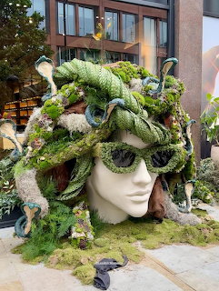 London Floral Sculpture Display