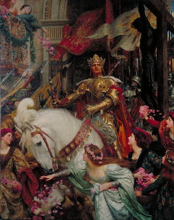 Classical figurative painting by Pierre Jean van der Ouderaa