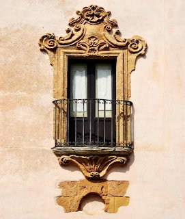Ornate Baroque Window Balcony