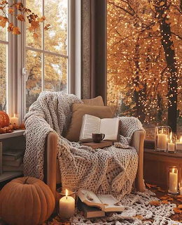 Cozy Fall Reading Nook