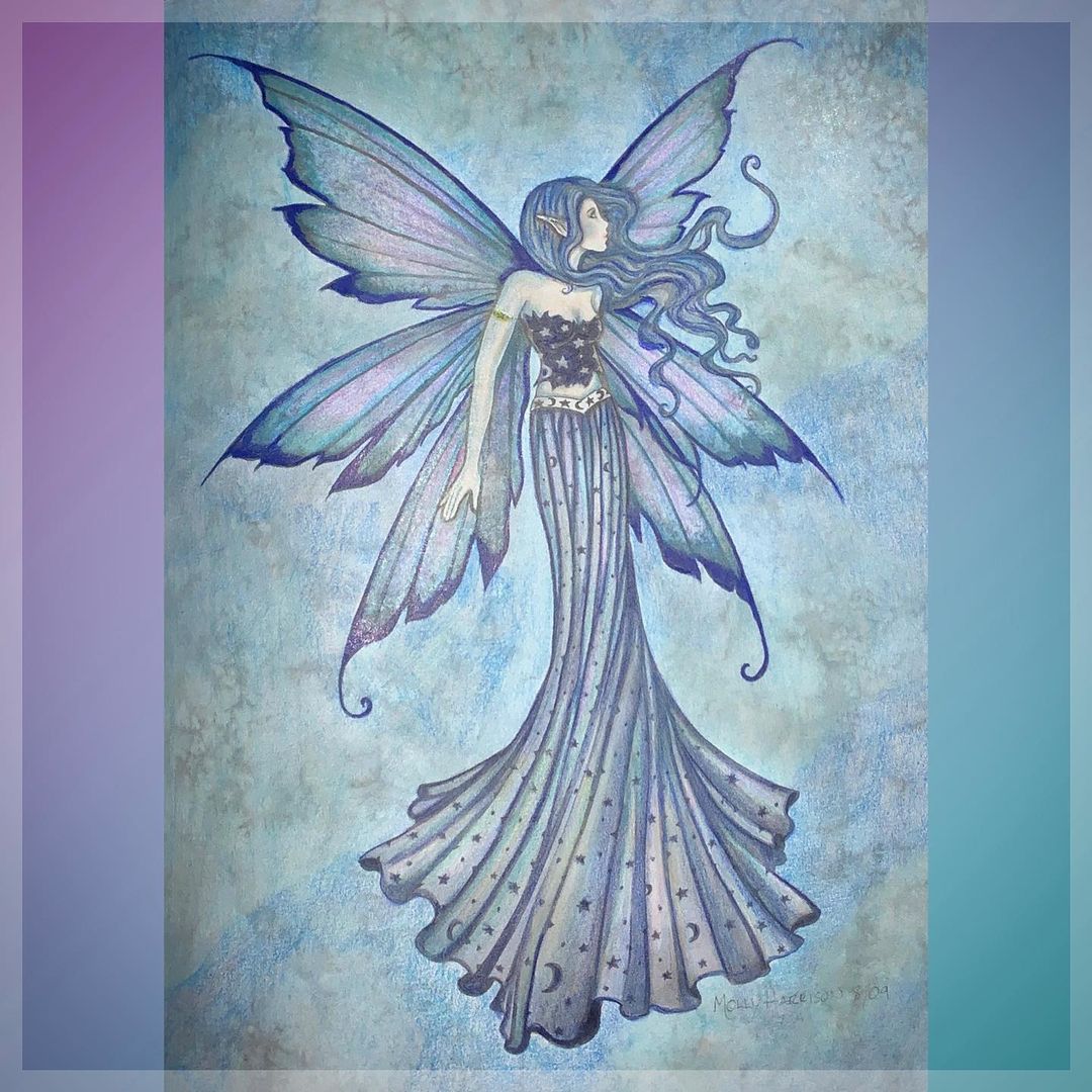 Blue Fairy Illustration