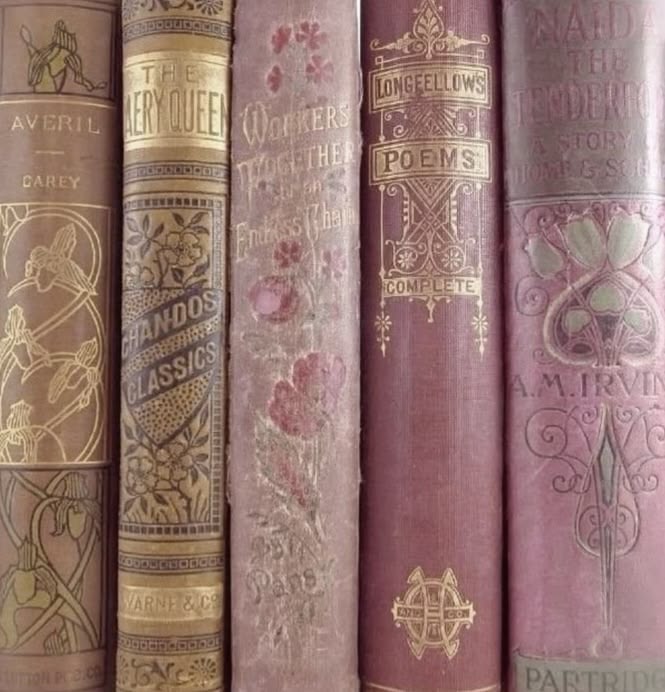 Antique Book Spines
