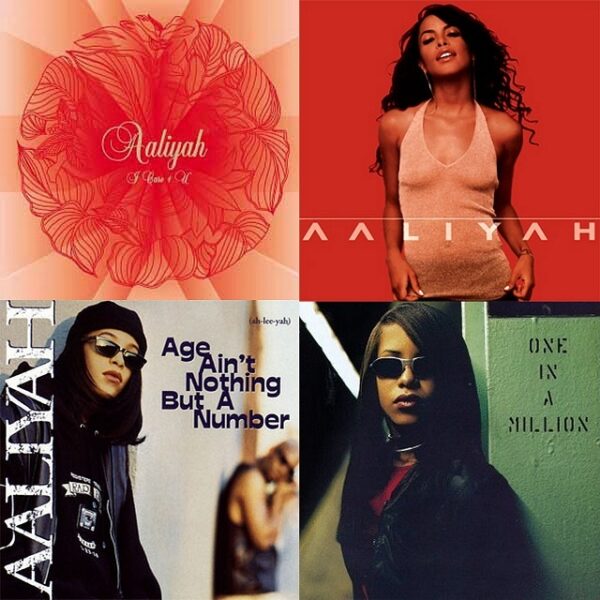 Aaliyah Album Covers