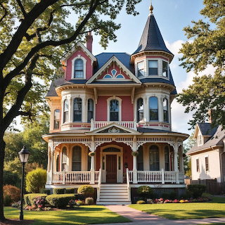 Victorian House with Turret