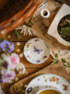 Floral Tea Setting
