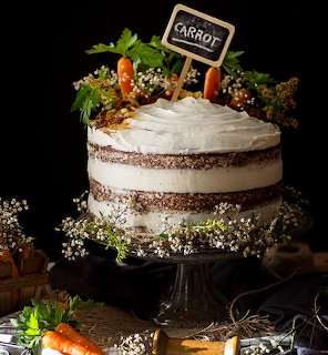 Carrot Cake with Carrots