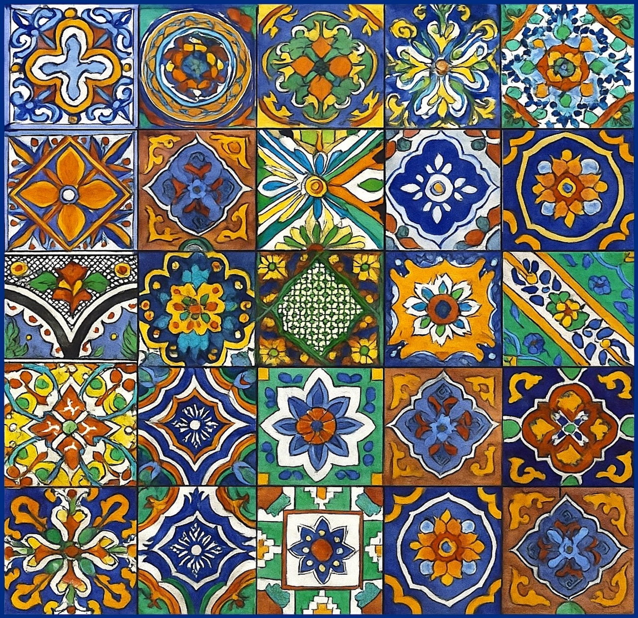 Mexican Talavera Tiles