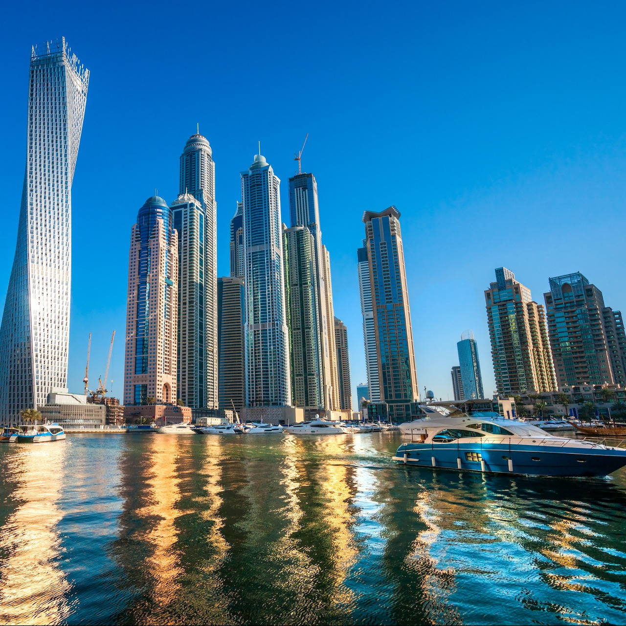 Dubai Marina Skyline