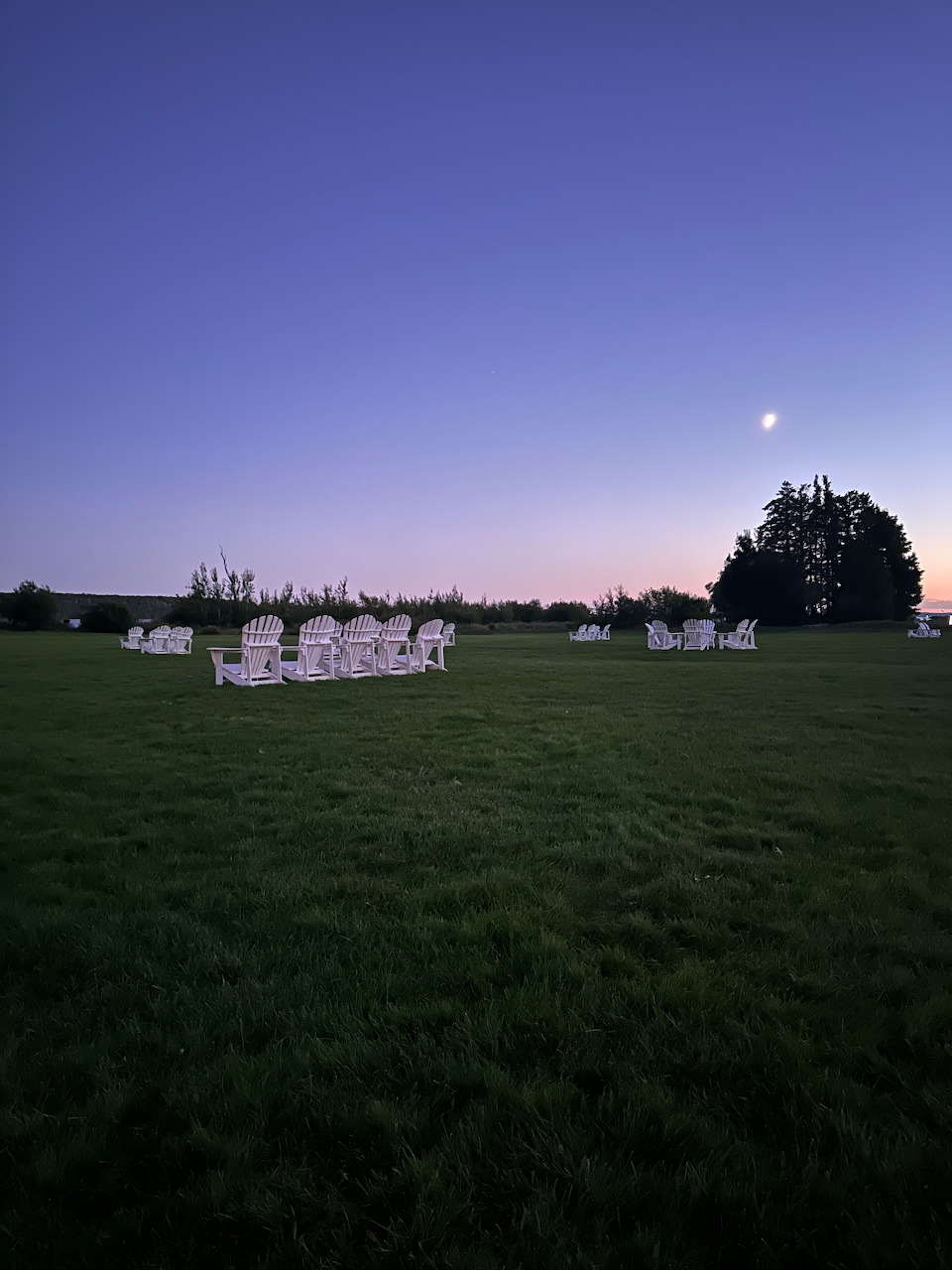 Mission Point Lawn Night