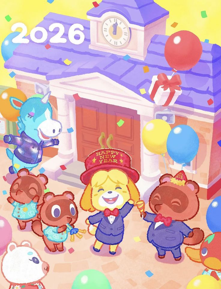 Animal Crossing New Year 2026
