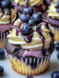 Blueberry Cupcake