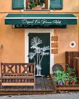 Cafe Panama Hat Entrance