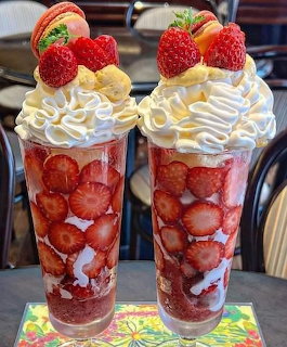 Strawberry Cream Parfait