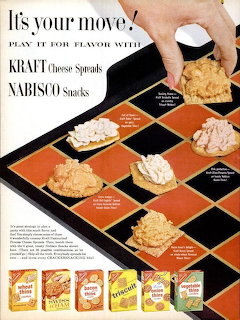 Kraft Cheese Spreads Vintage Ad