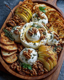 Walnut Burrata Mezze Platter