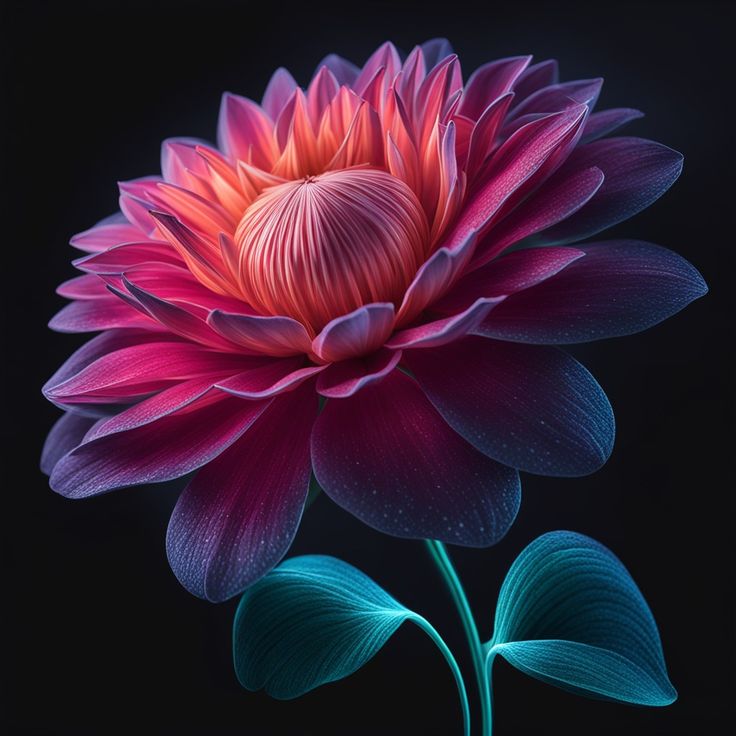 Pink Dahlia Flower