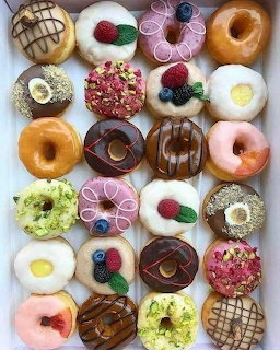 Assorted Glazed Donuts