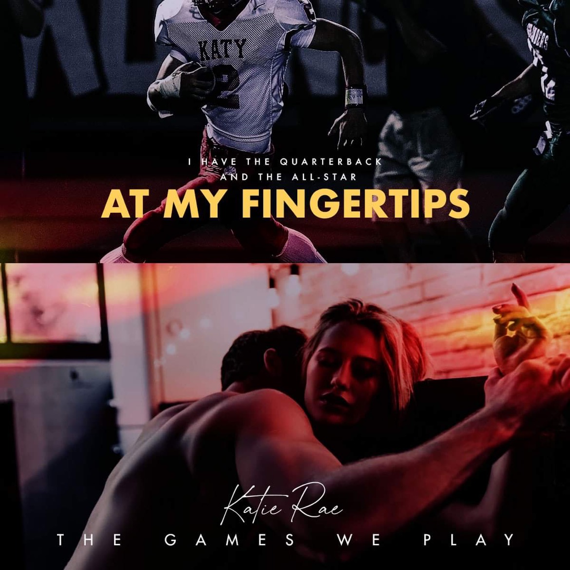 Album-style artwork with a couple embracing under warm red lighting and text overlays