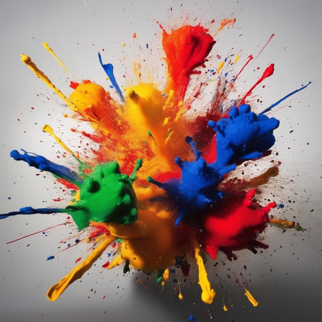 Exploding Paint Balls