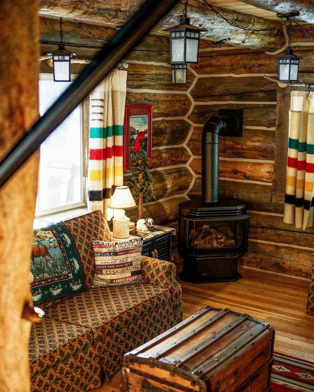Cozy Cabin Interior