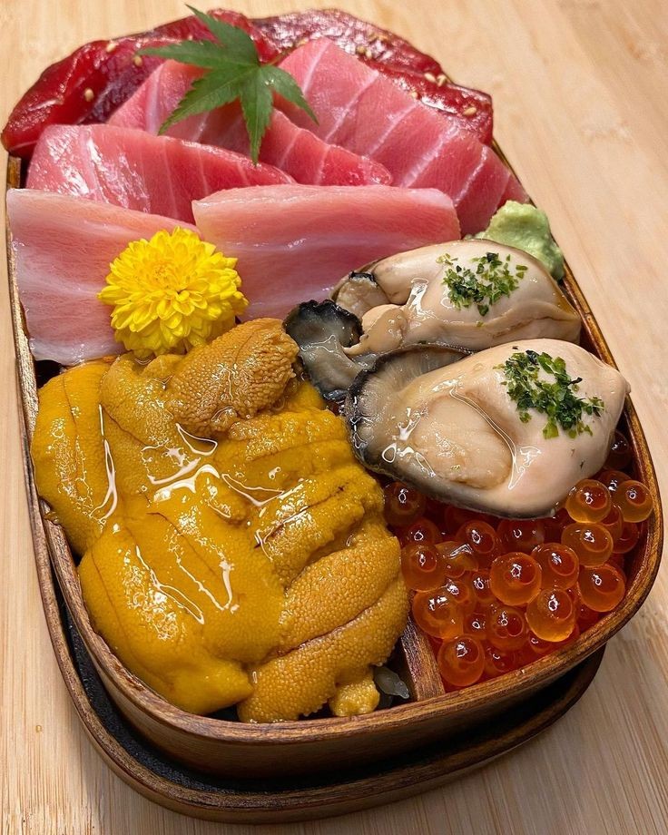 Japanese Seafood Chirashi Bowl