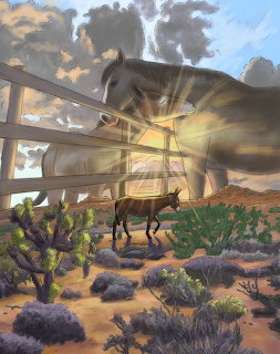 Giant Desert Elephant Fantasy