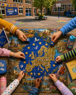 Happy Europe Day Puzzle