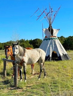 White Horse Teepee