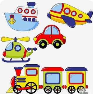 Cartoon Transportation Vehicles