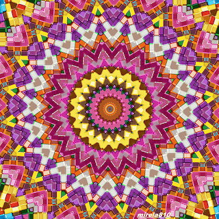 Colorful Geometric Mandala