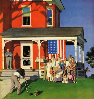 John Falter Family Portrait Fourth
