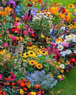 Colorful Flower Garden