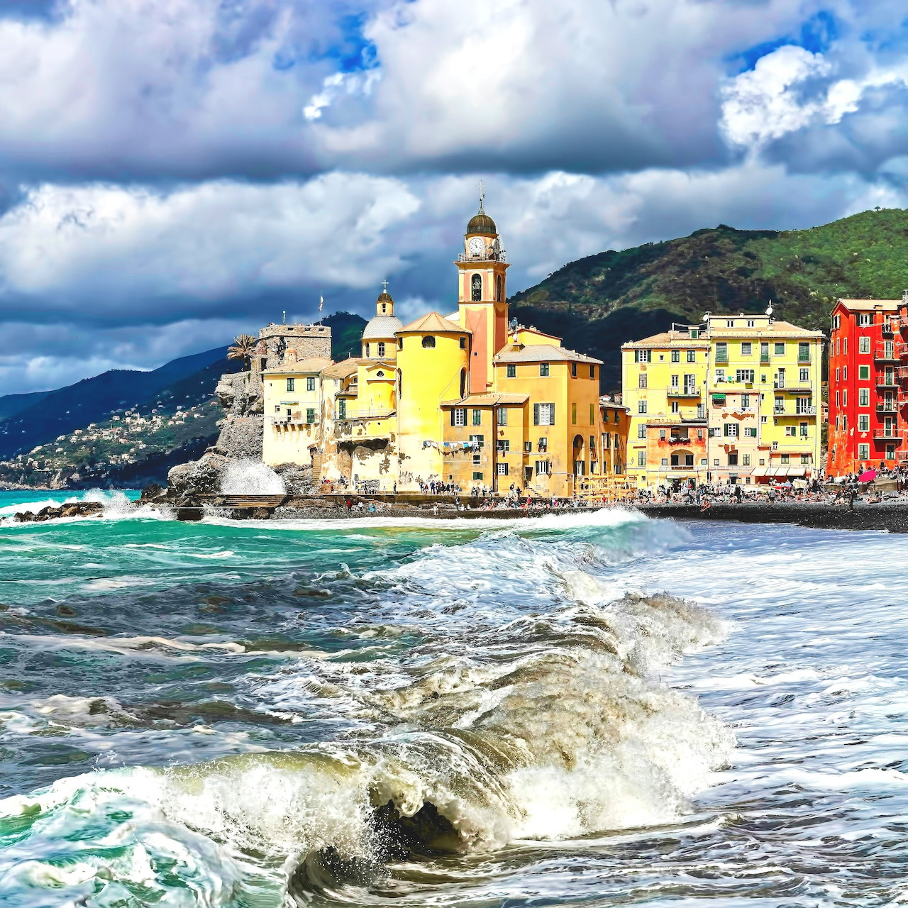 Seaside Town in Italy