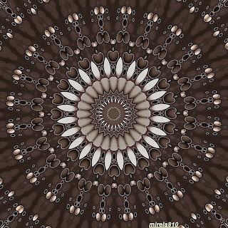 Brown Mandala Pattern