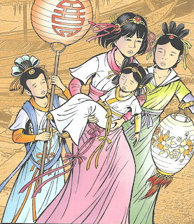 Women with Lanterns