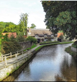 English Village Canal Cottage